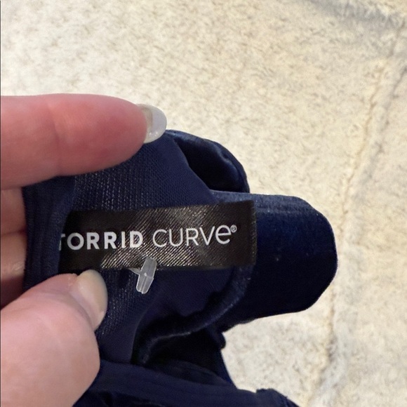 Stylish Velvet Navy Bra 2 - Picture 4 of 8